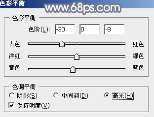 秋季色调，ps调也黄紫色照片效果教程