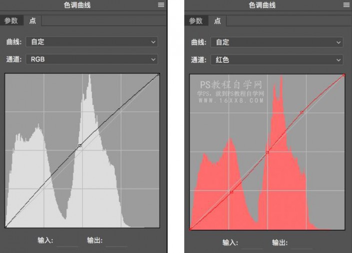 褐色调，通过PS给室外人像调出暗调的情绪照片