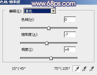 Photoshop調出秋季晨曦效果色調