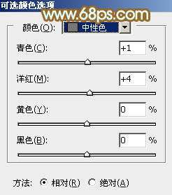 Photoshop调出橙色人物图片教程