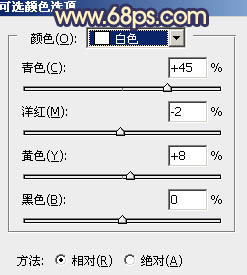 红褐色，给照片调出偏冷感觉的红褐色调教程