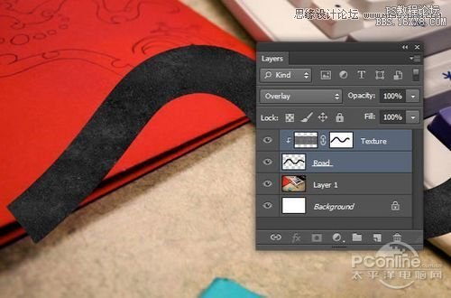 Photoshop CS6設(shè)計(jì)桌面上的創(chuàng)意跑道,PS教程,16xx8.com教程網(wǎng)