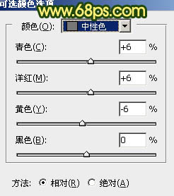 黃色調(diào)，調(diào)出黃褐色人像照片