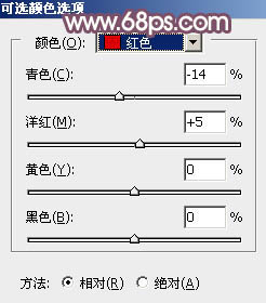 ps调出照片的橙色色调教程