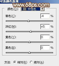 Photoshop調(diào)出唯美的秋季橙紅色教程