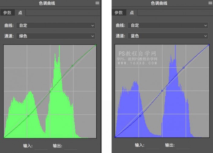 褐色调，通过PS给室外人像调出暗调的情绪照片