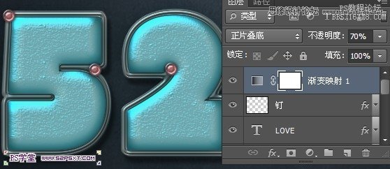 Photoshop制作綠色風(fēng)格金屬立體字教程,PS教程,16xx8.com教程網(wǎng)