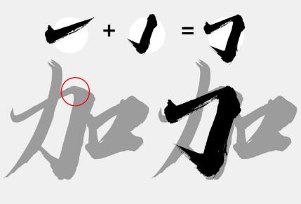 字体设计，制作武汉加油的书法字