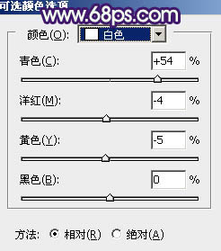 黄色调，ps调出淡黄色的小清新照片