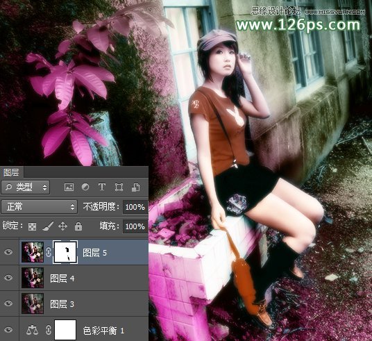 Photoshop高對(duì)比度絢麗色彩教程