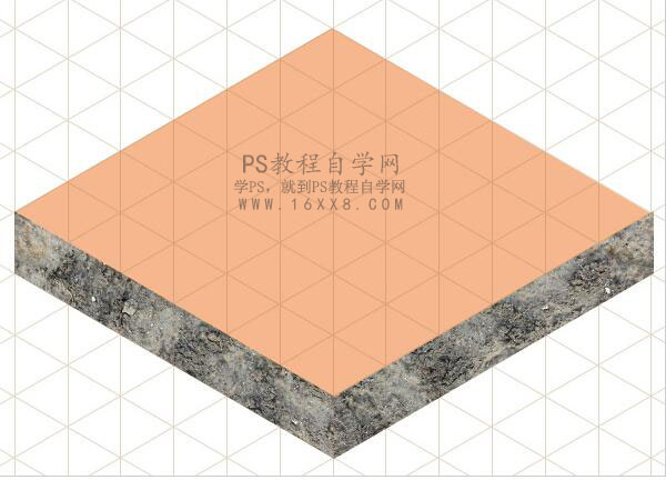 照片合成，用PS和成一幅超現實的3D等距圖標風景畫