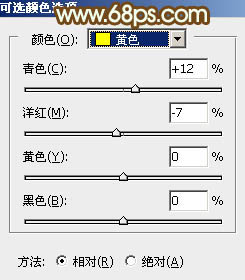 Photoshop调出清新橙红色图片教程