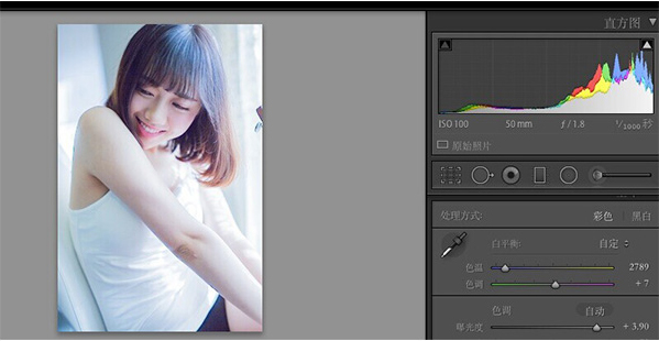 小清新，用LR調(diào)出日系小清新室內(nèi)人像
