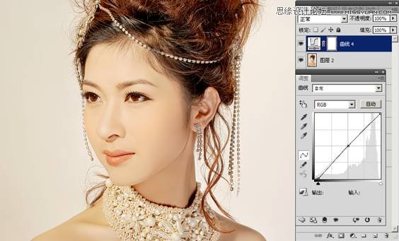 Photoshop给偏暗色人物调亮和优化处理,PS教程,16xx8.com教程网