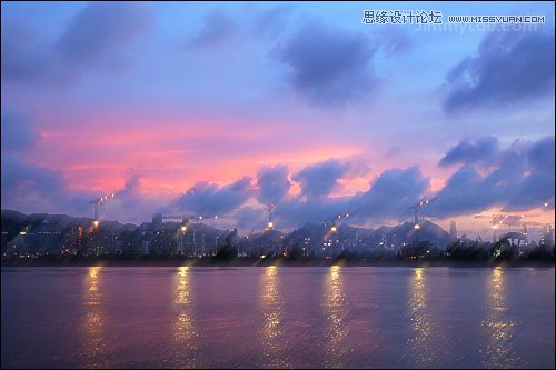 Photoshop给夜景制作璀璨的星光效果图,PS教程,