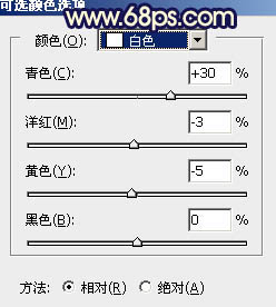 橙黄色，调出秋季橙黄色调人像照片。