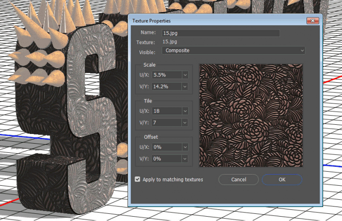 金屬字，用PS制作3D效果的金屬鉚釘文字