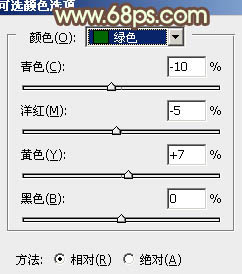 ps調(diào)出淡淡的黃綠色照片教程