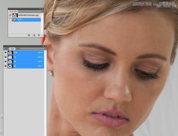Photoshop給婚紗人像膚色精細(xì)修圖,PS教程,16xx8.com教程網(wǎng)