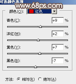 中性色，調(diào)出單色調(diào)的褐色人像照片