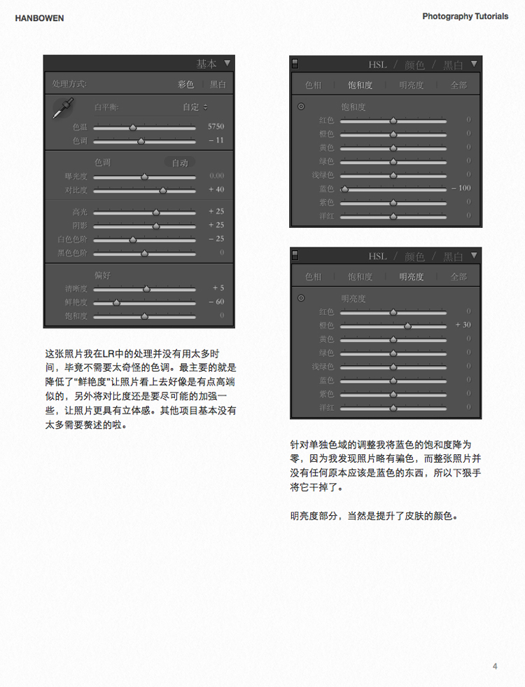 ps后期强化人像摄影色彩教程