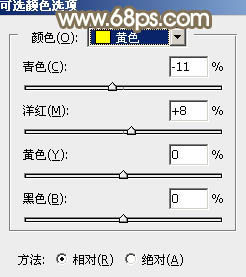 Photoshop調出唯美的暖色照片教程