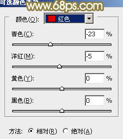 Photoshop給野花中的美女加上甜美的粉色調(diào)