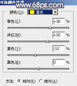 Photoshop调出流行暗调蓝红色教程