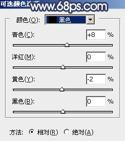 Photoshop调出暗青色梦幻婚片教程