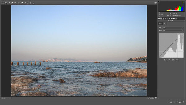 海景调色，海景照片后期调色实例