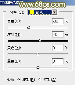 Photoshop調(diào)出柔美的中性黃綠色教程