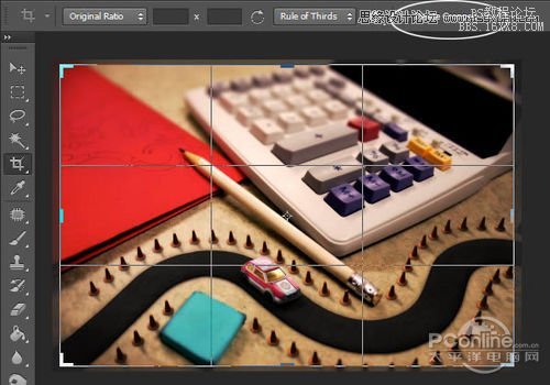 Photoshop CS6設(shè)計(jì)桌面上的創(chuàng)意跑道,PS教程,16xx8.com教程網(wǎng)