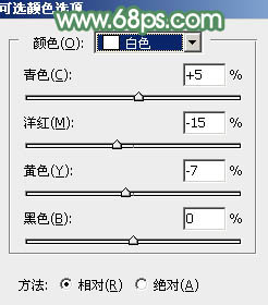 Photoshop調(diào)出夏季青綠色圖片教程