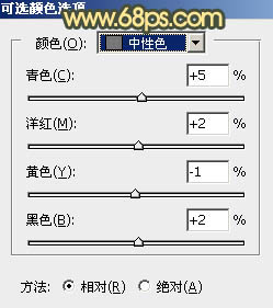 黄色调，ps制作霞光般的黄色调及光线教程