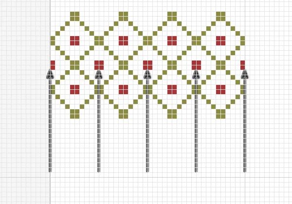 圖案制作，制作流行世界的費(fèi)爾島花紋圖案照片