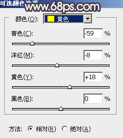 霞光效果，给照片制作紫色调的霞光效果