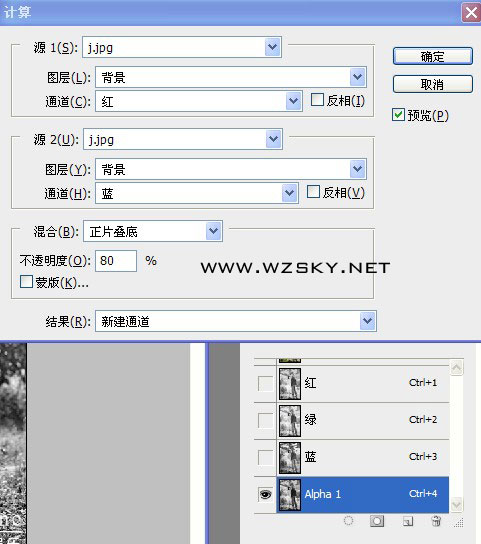 PS简单给明星照片调出漂亮浓郁的色彩_www.wzsky.net