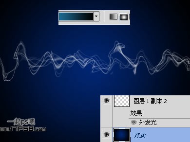ps教程 波浪 滤镜 抽象 电波