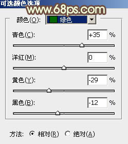 ps調(diào)出淡淡的黃綠色照片教程