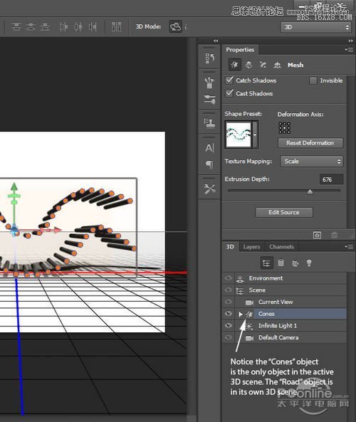 Photoshop CS6設計桌面上的創(chuàng)意跑道,PS教程,16xx8.com教程網(wǎng)