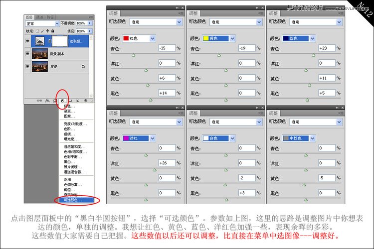 Photoshop解析夜景照的后期調(diào)色過程