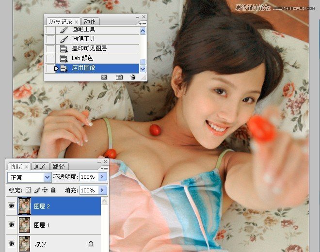 Photoshop調(diào)出人像美女甜美的糖水膚色,PS教程,16xx8.com教程網(wǎng)