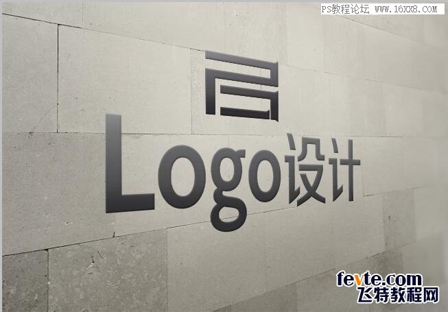 立体字，模仿墙上的立体LOGO文字