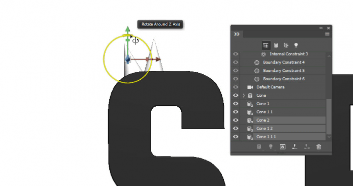 金屬字，用PS制作3D效果的金屬鉚釘文字