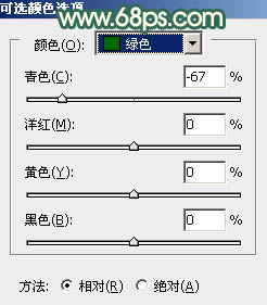 Photoshop調(diào)出樹邊美女甜美的秋季橙紅色