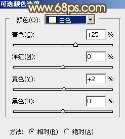 ps调出淡淡的黄绿色照片教程