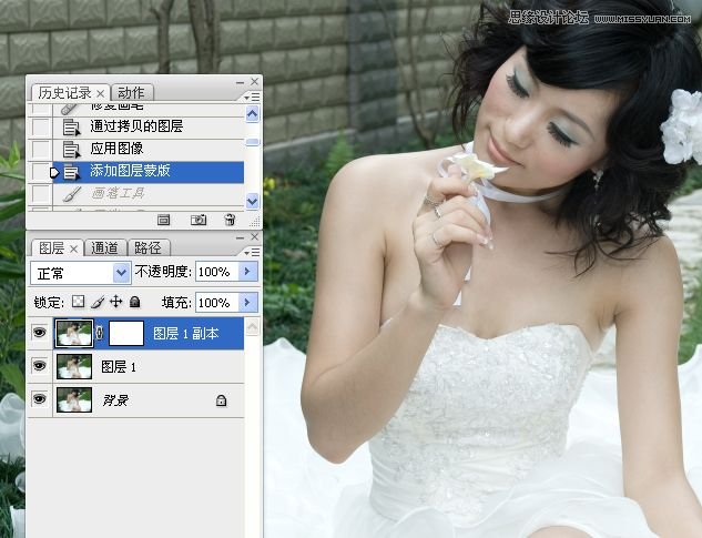 Photoshop婚紗美女柔美的黃色膚色效果,PS教程,16xx8.com教程網(wǎng)