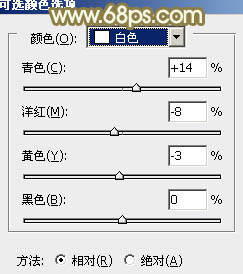 Photoshop給野花中的美女加上甜美的粉色調(diào)