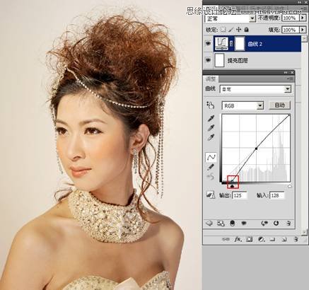 Photoshop给偏暗色人物调亮和优化处理,PS教程,16xx8.com教程网