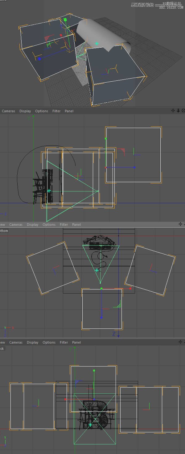 Photoshop结合C4D制作三维立体艺术字,PS教程,16xx8.com教程网